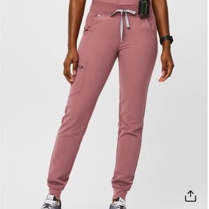 Figs Mauve small Zamora joggers